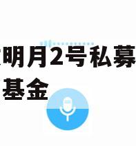 安放明月2号私募证券投资基金