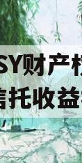 青岛SY财产权2023年信托收益权