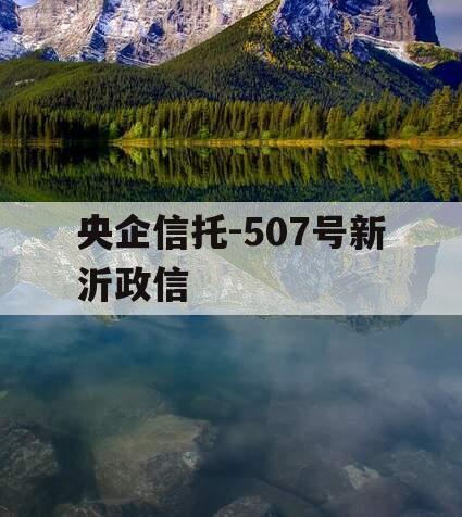 央企信托-507号新沂政信