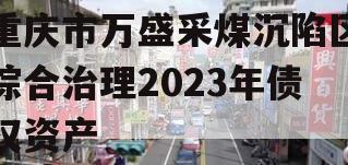 重庆市万盛采煤沉陷区综合治理2023年债权资产