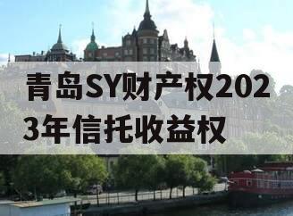 青岛SY财产权2023年信托收益权