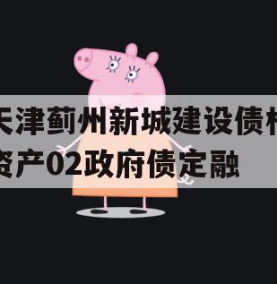 天津蓟州新城建设债权资产02政府债定融