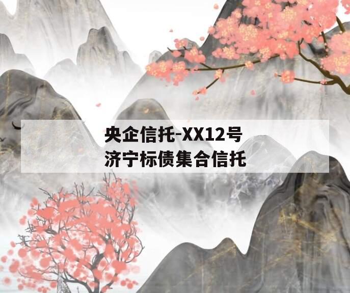 央企信托-XX12号济宁标债集合信托