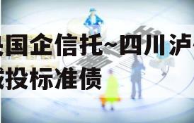 央国企信托～四川泸州城投标准债