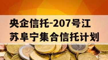 央企信托-207号江苏阜宁集合信托计划