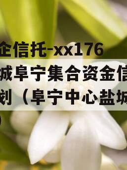 央企信托-xx176盐城阜宁集合资金信托计划（阜宁中心盐城国投）