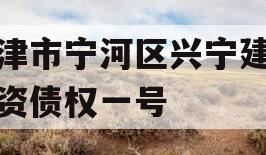 天津市宁河区兴宁建设投资债权一号