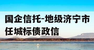 国企信托-地级济宁市任城标债政信