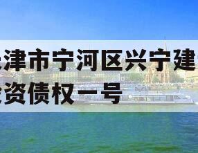 天津市宁河区兴宁建设投资债权一号