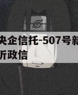 央企信托-507号新沂政信