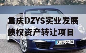 重庆DZYS实业发展债权资产转让项目