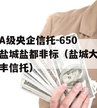 A级央企信托-650盐城盐都非标（盐城大丰信托）