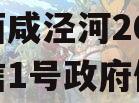 西安西咸泾河2023年政信1号政府债定融