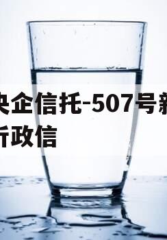 央企信托-507号新沂政信