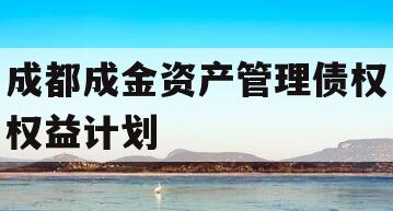 成都成金资产管理债权权益计划