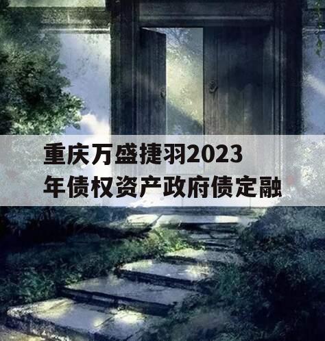 重庆万盛捷羽2023年债权资产政府债定融