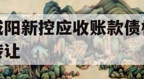 咸阳新控应收账款债权转让