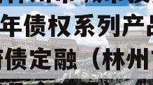 河南林州市城市投资2023年债权系列产品政府债定融（林州市城投有几个项目）