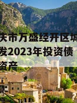 重庆市万盛经开区城市开发2023年投资债权资产