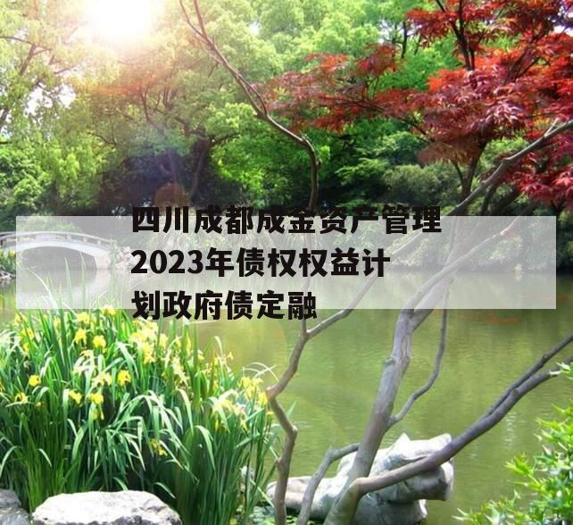 四川成都成金资产管理2023年债权权益计划政府债定融