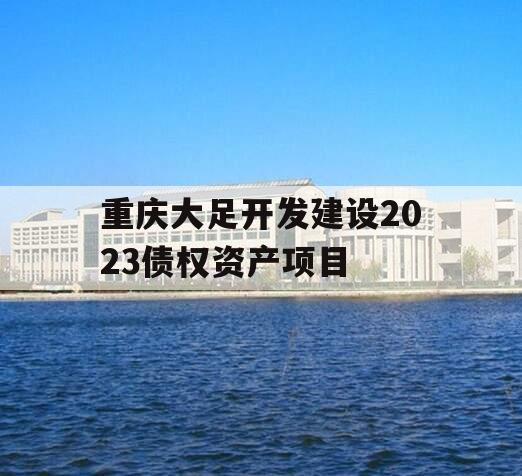 重庆大足开发建设2023债权资产项目