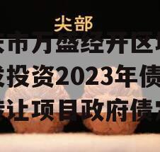 重庆市万盛经开区城市开发投资2023年债权转让项目政府债定融