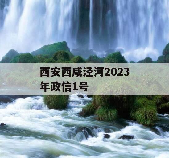 西安西咸泾河2023年政信1号