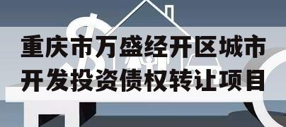 重庆市万盛经开区城市开发投资债权转让项目