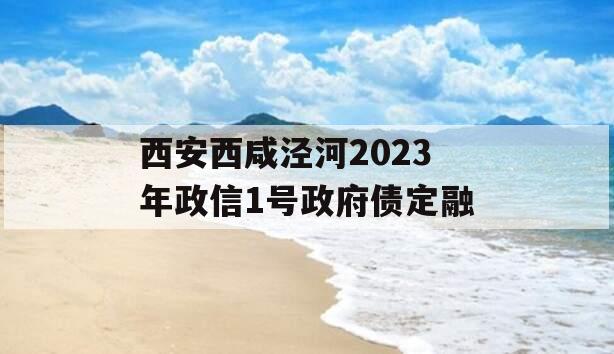 西安西咸泾河2023年政信1号政府债定融