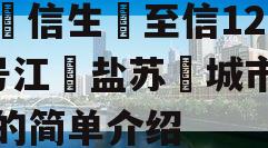 民‮信生‬至信1265号江‮盐苏‬城市非标的简单介绍