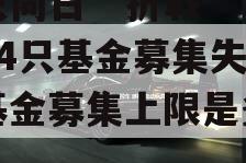 两只同日“折戟”！年内14只基金募集失败（基金募集上限是多少）