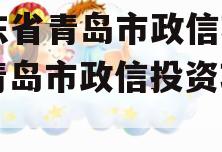 山东省青岛市政信项目（青岛市政信投资项目）