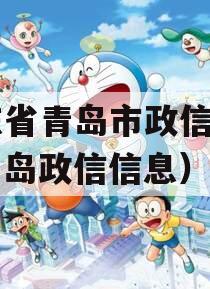 山东省青岛市政信项目（青岛政信信息）