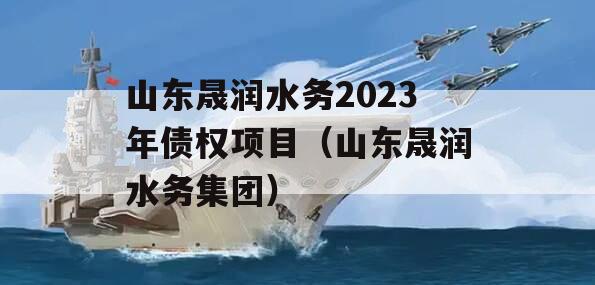 山东晟润水务2023年债权项目（山东晟润水务集团）