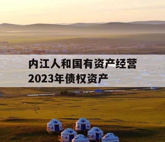 内江人和国有资产经营2023年债权资产