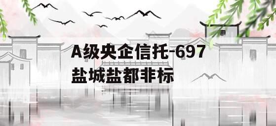 A级央企信托-697盐城盐都非标