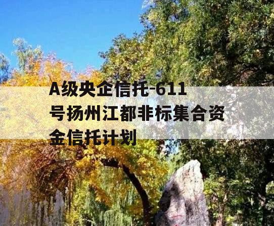 A级央企信托-611号扬州江都非标集合资金信托计划