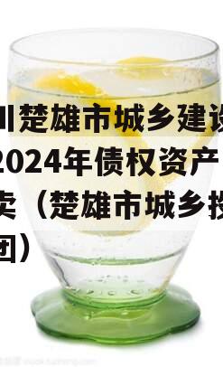 四川楚雄市城乡建设投资2024年债权资产拍卖（楚雄市城乡投资集团）