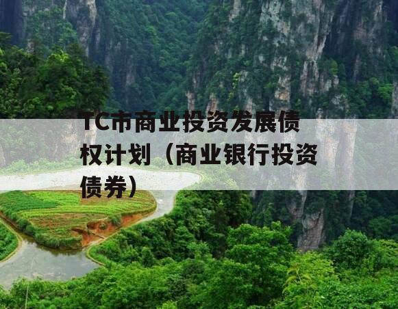 TC市商业投资发展债权计划（商业银行投资债券）