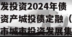 山东滨州市滨城区经济开发投资2024年债权资产城投债定融（滨州市城市投资发展集团）