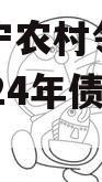 山东济宁农村邻里康养工程2024年债权系列