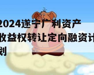 2024遂宁广利资产收益权转让定向融资计划