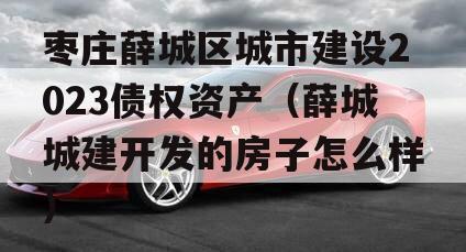 枣庄薛城区城市建设2023债权资产（薛城城建开发的房子怎么样）