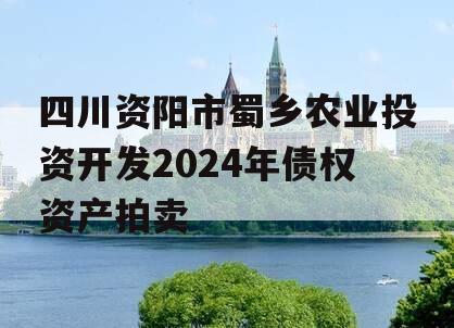 四川资阳市蜀乡农业投资开发2024年债权资产拍卖