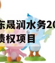 山东晟润水务2023年债权项目