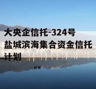 大央企信托-324号盐城滨海集合资金信托计划