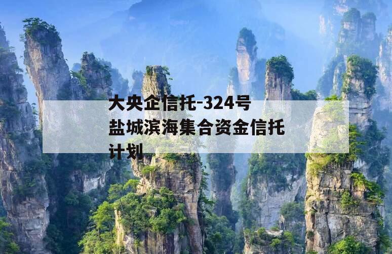 大央企信托-324号盐城滨海集合资金信托计划