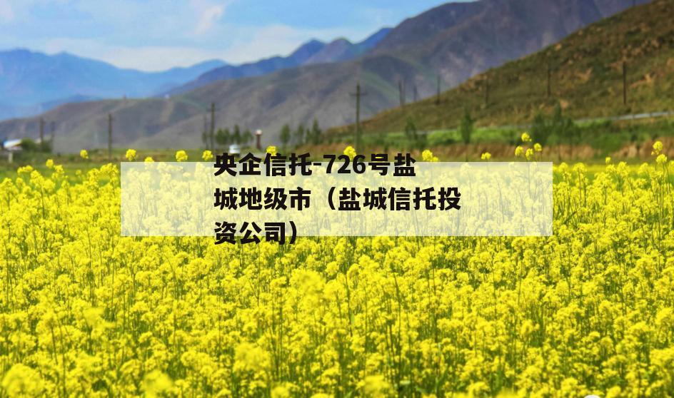 央企信托-726号盐城地级市（盐城信托投资公司）