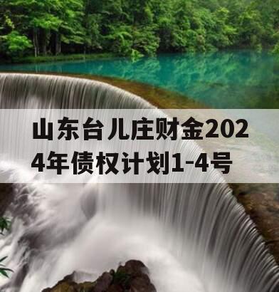 山东台儿庄财金2024年债权计划1-4号