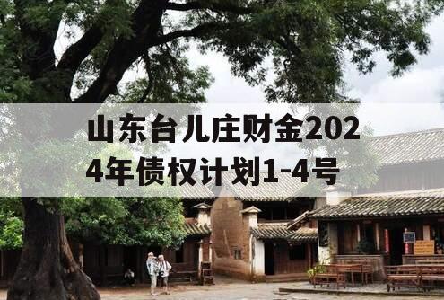 山东台儿庄财金2024年债权计划1-4号